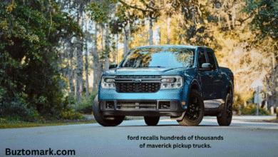 ford recalls hundreds of thousands of maverick pickup trucks.