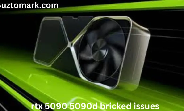 rtx 5090 5090d bricked issues