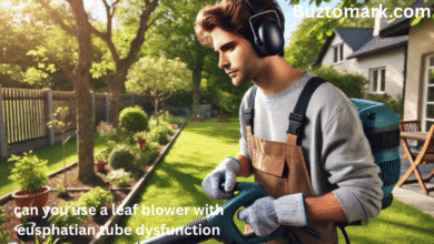 can you use a leaf blower with eusphatian tube dysfunction