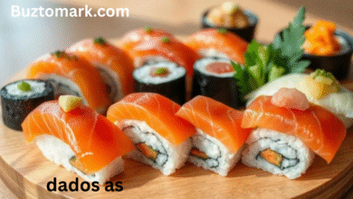 sushi order topped with salmon nyt