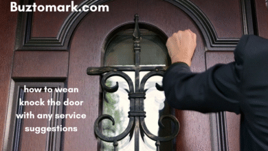 how to wean knock the door with any service suggestions